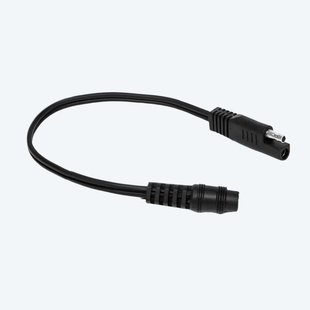 SAE to DC 12V Power Cable Adapter - Heavy Duty SAE Connector to DC Plug Converter for Car, RV, Boat & Solar Power Systems - Perfect for Charging Batteries & Powering 12V Devices