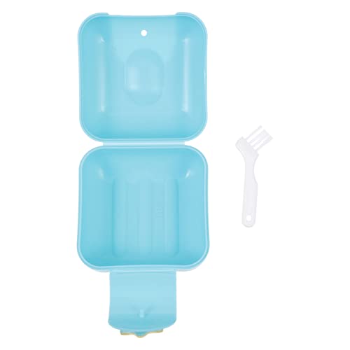 Premium Denture Storage Case - Portable Fake Teeth Container for Travel & Home Use | Secure & Hygienic Denture Box for False Teeth | Perfect for Nightly Soaking & Daily Storage