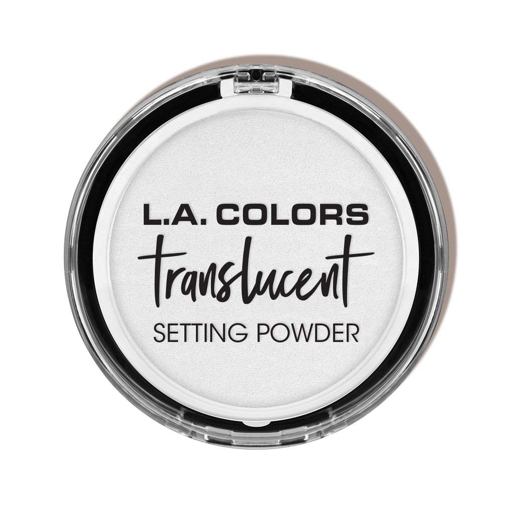 L.A. COLORS Translucent Pressed Setting Powder - CSP370, Oil Control & Shine-Free Finish for Flawless Makeup | Perfect for Daily Use, Photo Shoots & Special Occasions