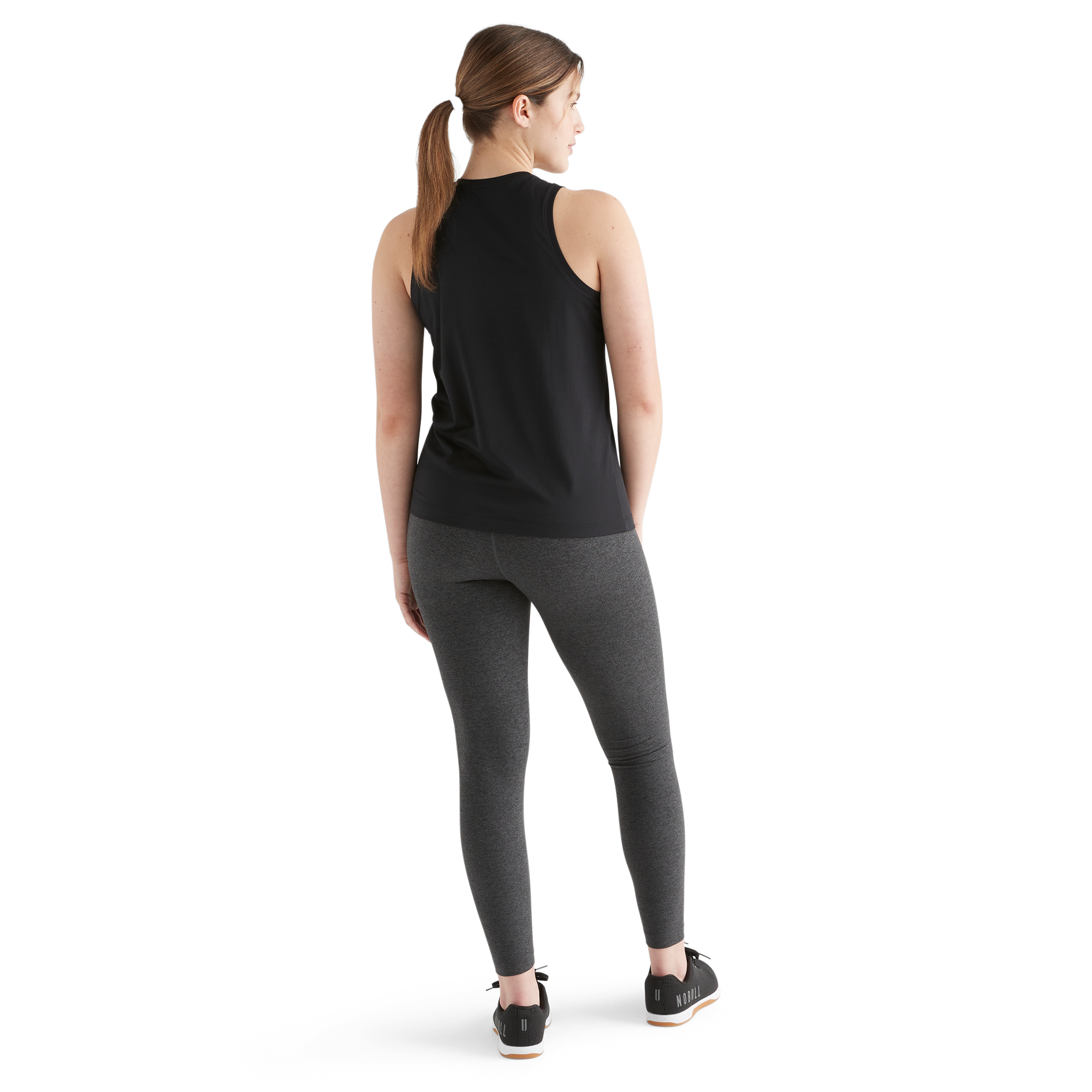 Deltapeak® Women's Micro Textured Tank Top - Soft Breathable Workout Shirt for Yoga, Running & Gym