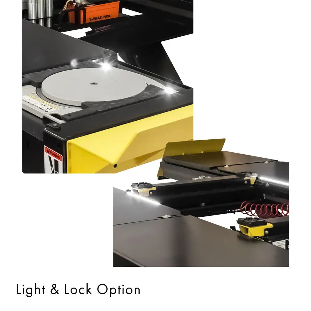 Hofmann 15K 4 Post Car Alignment Lift with ALI Certification - Includes 2 Rolling Jacks & Turntables - Perfect for Auto Repair Shops, Tire Centers, and Vehicle Maintenance Facilities