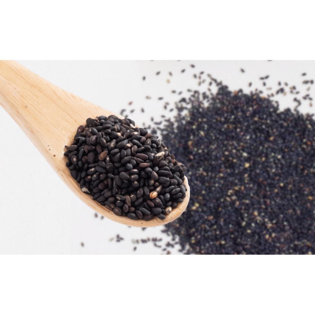 Premium Roasted Japanese Black Sesame Seeds from Kyushu - 30g Pack | Authentic Nutritious Superfood for Baking, Cooking & Healthy Snacks