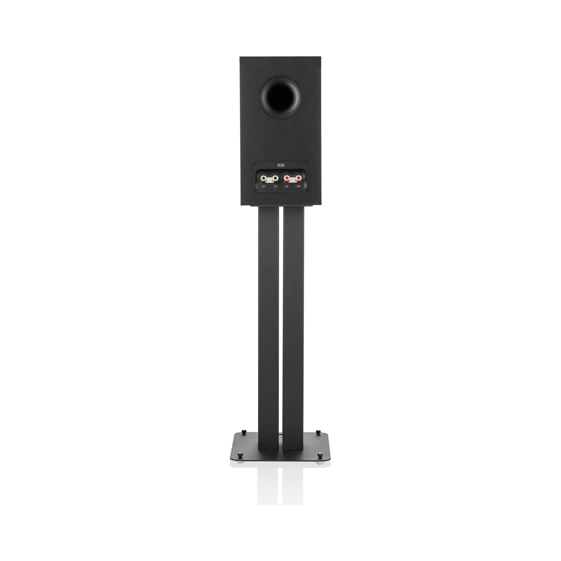 B&W 606 S3 Bookshelf Speakers Pair - Premium Stand Mount Loudspeakers in Satin Black (Open Box Clearance) | Perfect for Home Theater, Music Listening & Audiophile Setups
