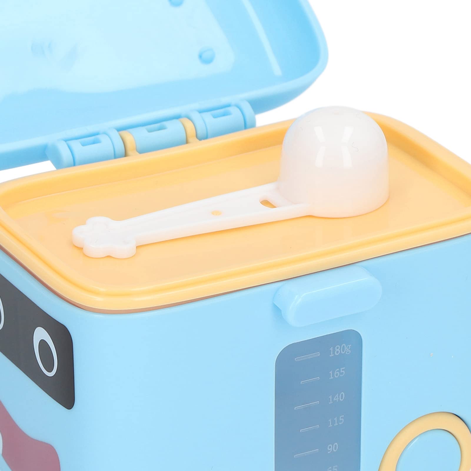 **Portable Baby Milk Powder Dispenser - Travel Safe, Moisture-Proof & Leak-Proof Powder Storage Container for Infants (Blue) | Ideal for On-the-Go Feeding, Daycare & Travel**