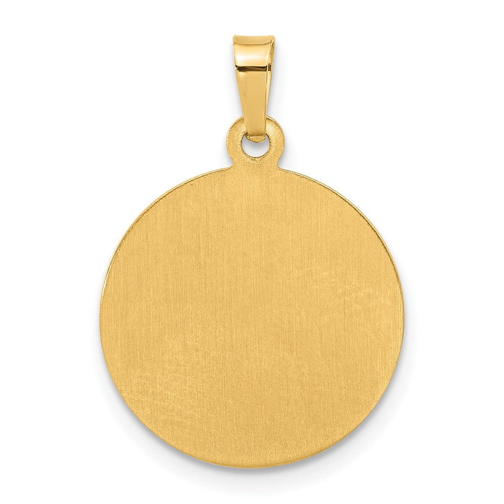 Gold Hollow Buddha Medal Pendant Necklace YC1575 - Spiritual Jewelry for Meditation, Yoga & Peaceful Decor