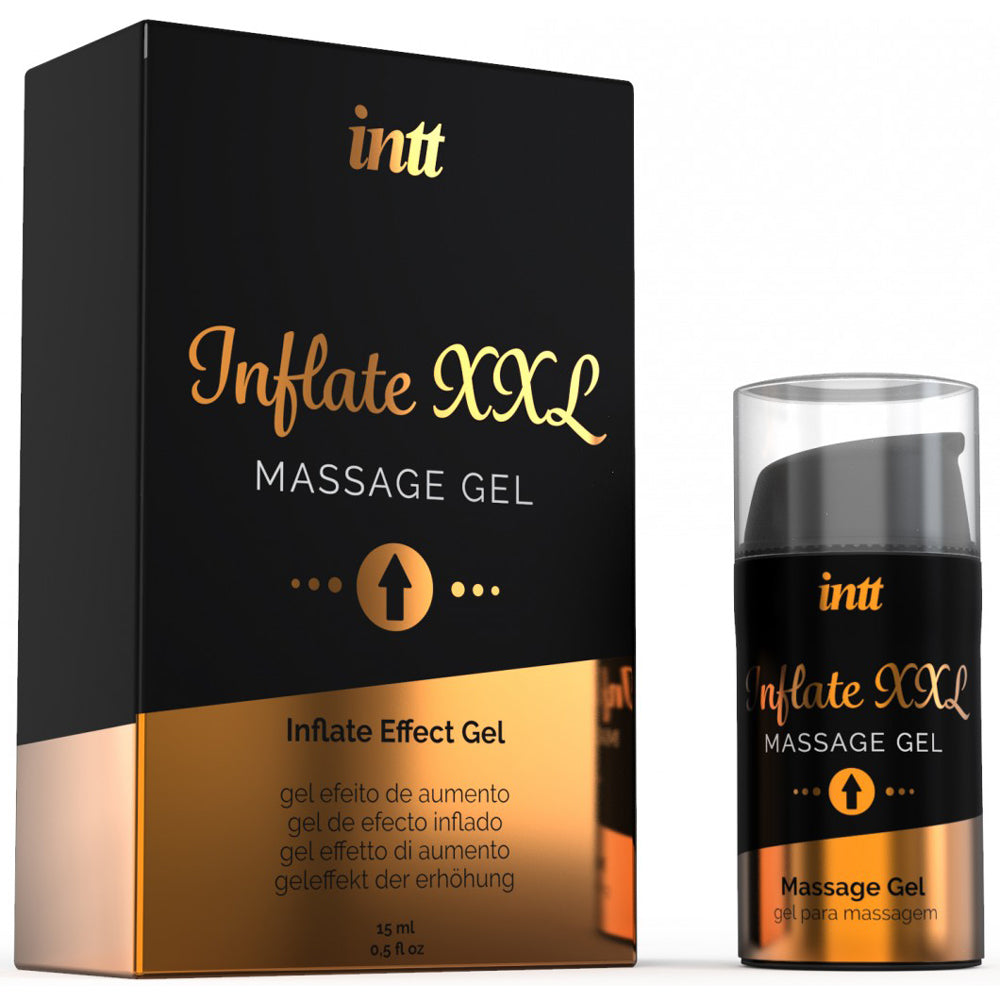 Intt XXL Inflatable Massage Gel Pillow - Perfect for Back Pain Relief, Neck Support & Home Relaxation