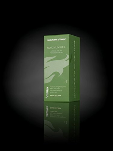 Maximum Gel - Male Enhancement Gel for Stronger Erections & Improved Stamina | Natural Blood Flow Stimulator | Enhance Intimacy & Performance in Bed