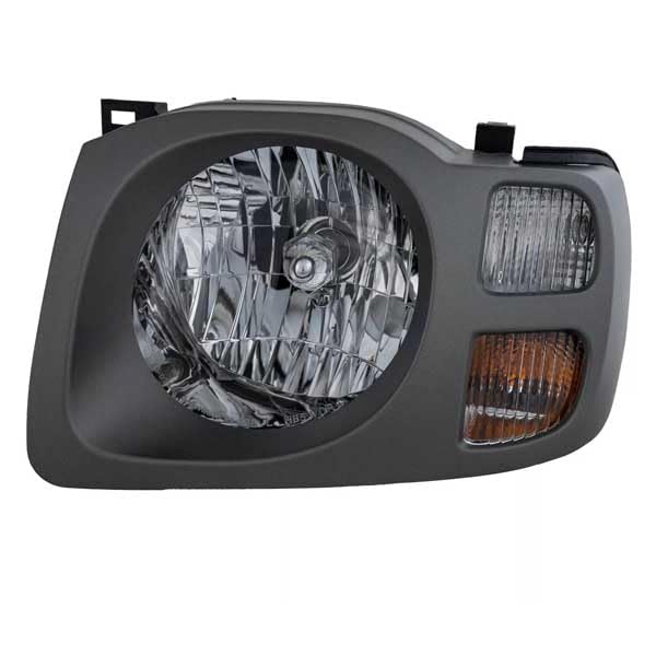 Compatible with 2002-2004 Nissan Xterra SE Front Headlight Assembly - Left Driver Side Headlamp with Bulb - Perfect for Night Driving & Off-Road Adventures