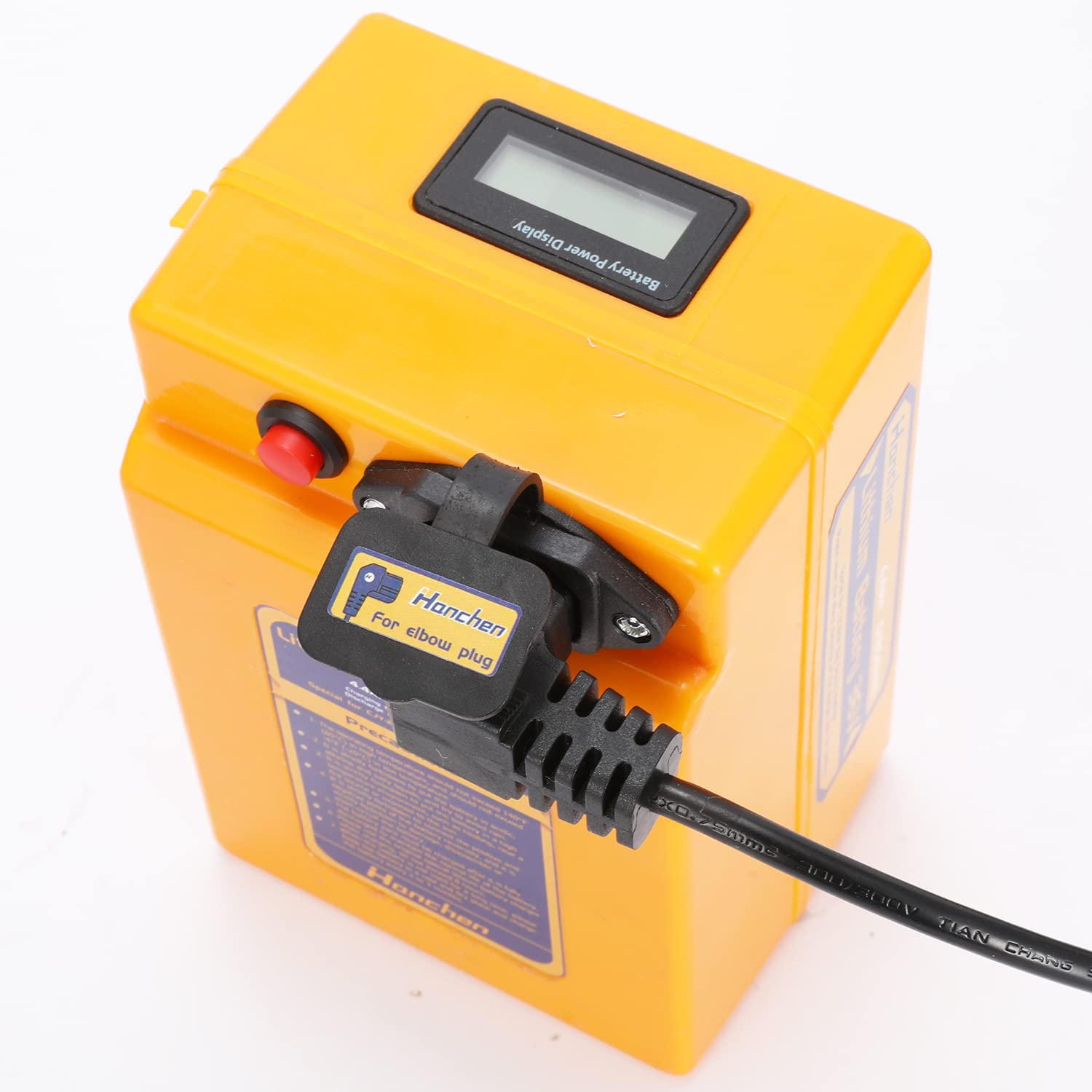 Hanchen Rechargeable Lithium Battery for Portable Bag Sewing Machine - Compatible with Bag Closer, Stitching Machine & Woven Bag Packing - CE Certified (Bare Battery Only) | Ideal for Industrial Packaging, Textile Workshops & On-Site Repairs