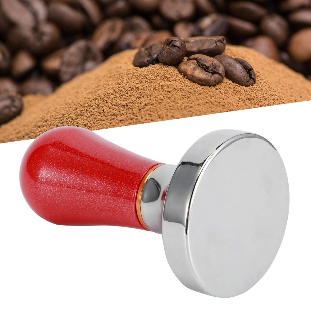 Premium Food-Grade Powder Hammer & Coffee Tamper - Durable Aluminum Alloy for Home & Professional Baristas (Red) | Perfect for Espresso Tamping, Coffee Brewing & Kitchen Use