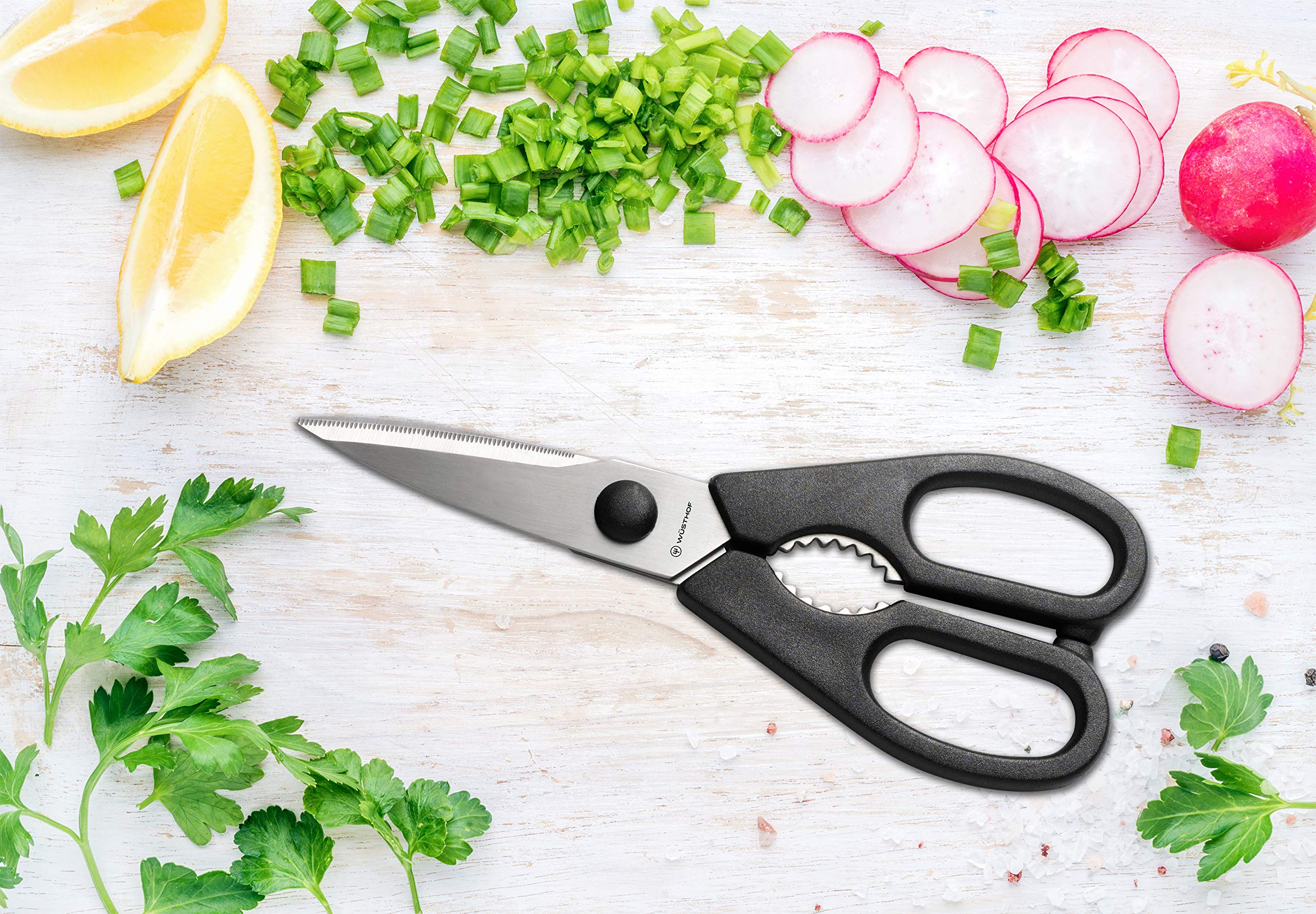 WÜSTHOF Classic 6-Piece Knife Block Set - High-Quality German Kitchen Knives for Professional Chefs & Home Cooking | Perfect for Slicing, Dicing & Food Prep
