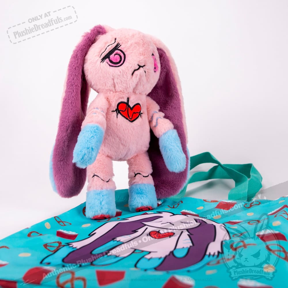 Plushie Dreadfuls POTS Rabbit - Soft Stuffed Animal Toy for Kids, Cute Bunny Plushie for Comfort, Gifts & Anxiety Relief - Perfect for Bedtime, Decor & Emotional Support