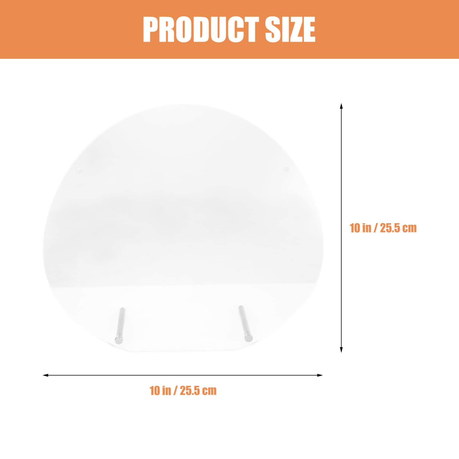 Zerodeko Clear Acrylic Mask Display Stand - Transparent Face Mask Holder & Organizer for Retail Stores, Pharmacies, and Home Desktop Organization - Perfect for PPE Storage and Display