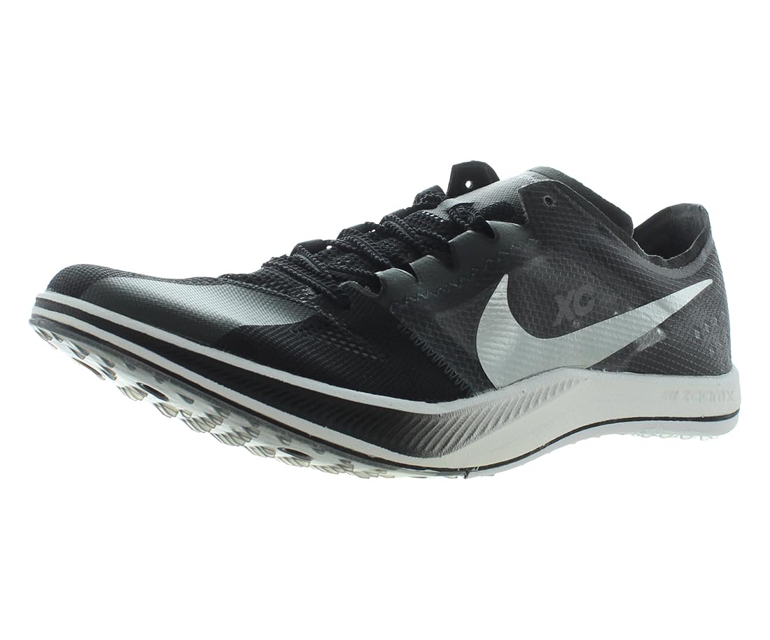 Nike Men's ZoomX Dragonfly XC Cross-Country Running Spikes - White/Orange/Black - Lightweight Racing Shoes for Track & Field, Trail Running & Competitive Athletes