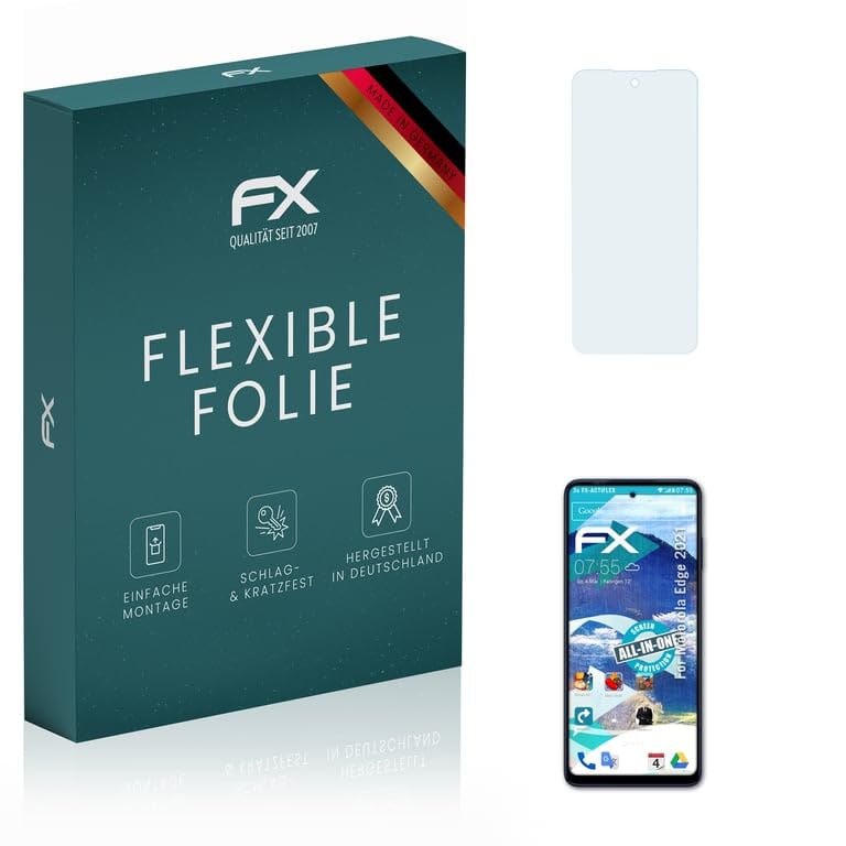 Motorola Edge 2021 Screen Protector - 3 Pack Ultra Clear Flexible FX Film for Scratch Protection | Perfect for Everyday Use, Gaming & Outdoor Activities