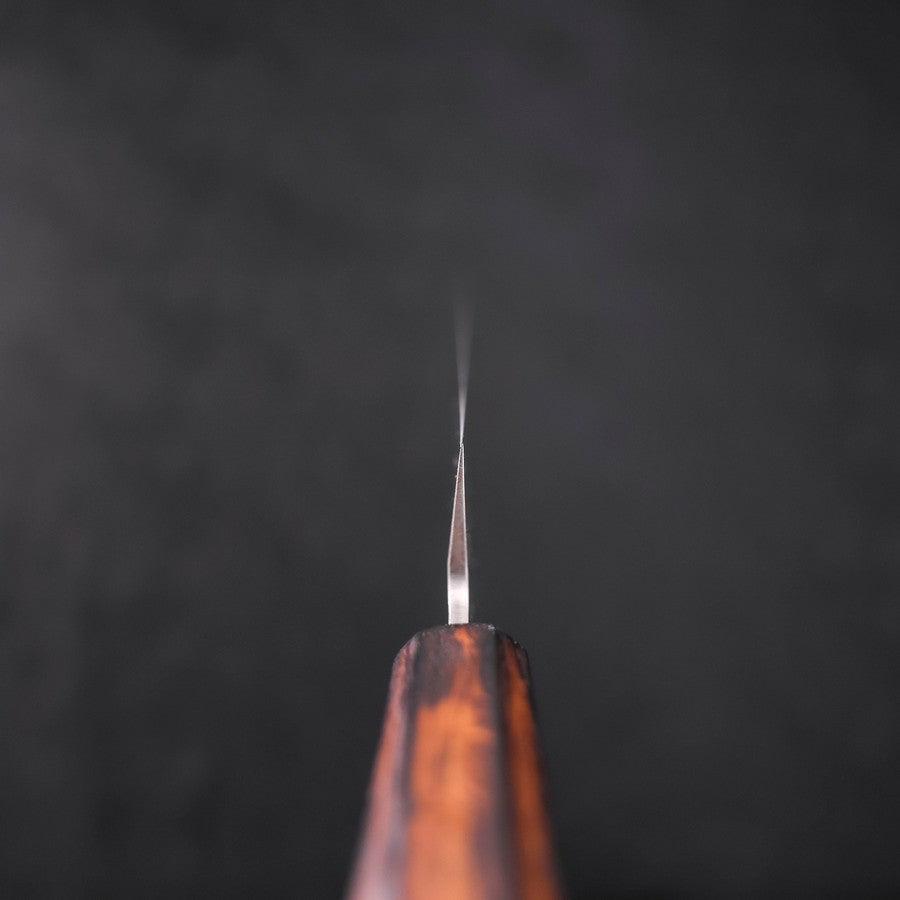 Premium Yanagiba Sushi Knife - AUS 8 High Carbon Steel, 300mm Polished Blade with Sumi Urushi Handle - Perfect for Sushi Chefs & Japanese Cuisine Lovers - Ideal for Slicing Raw Fish, Preparing Sashimi & Professional Kitchen Use