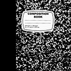 Composition Book Black