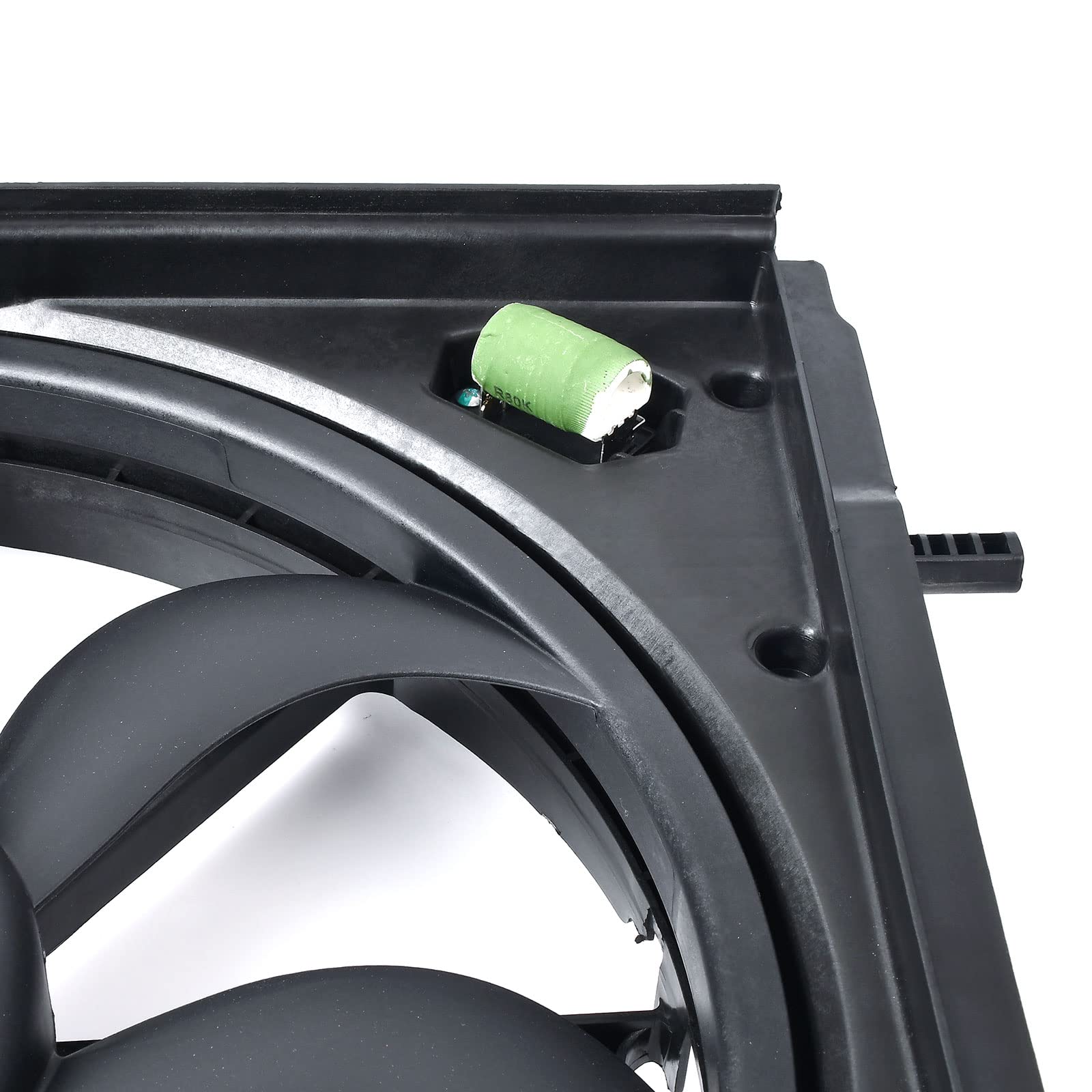 2017-2018-2019 Nissan Rogue Sport 2.0L Radiator Cooling Fan Assembly Replacement Part #214816MA0A - Perfect for Engine Overheating Prevention & Summer Driving