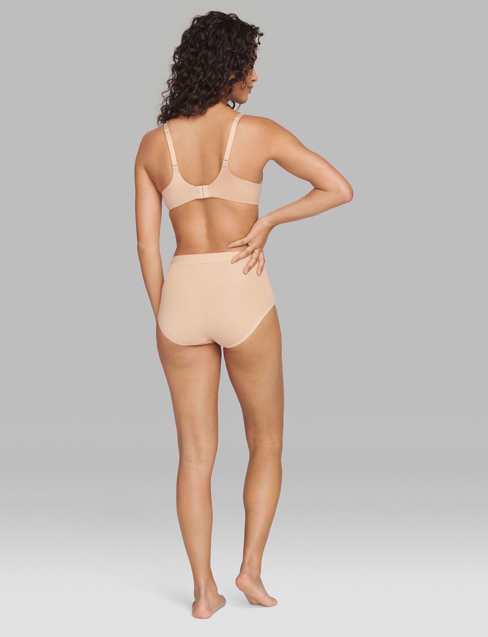 Women's Cool Cotton High Rise Briefs - Soft & Breathable Underwear for Everyday Comfort | Perfect for Workouts, Yoga & Lounge Wear