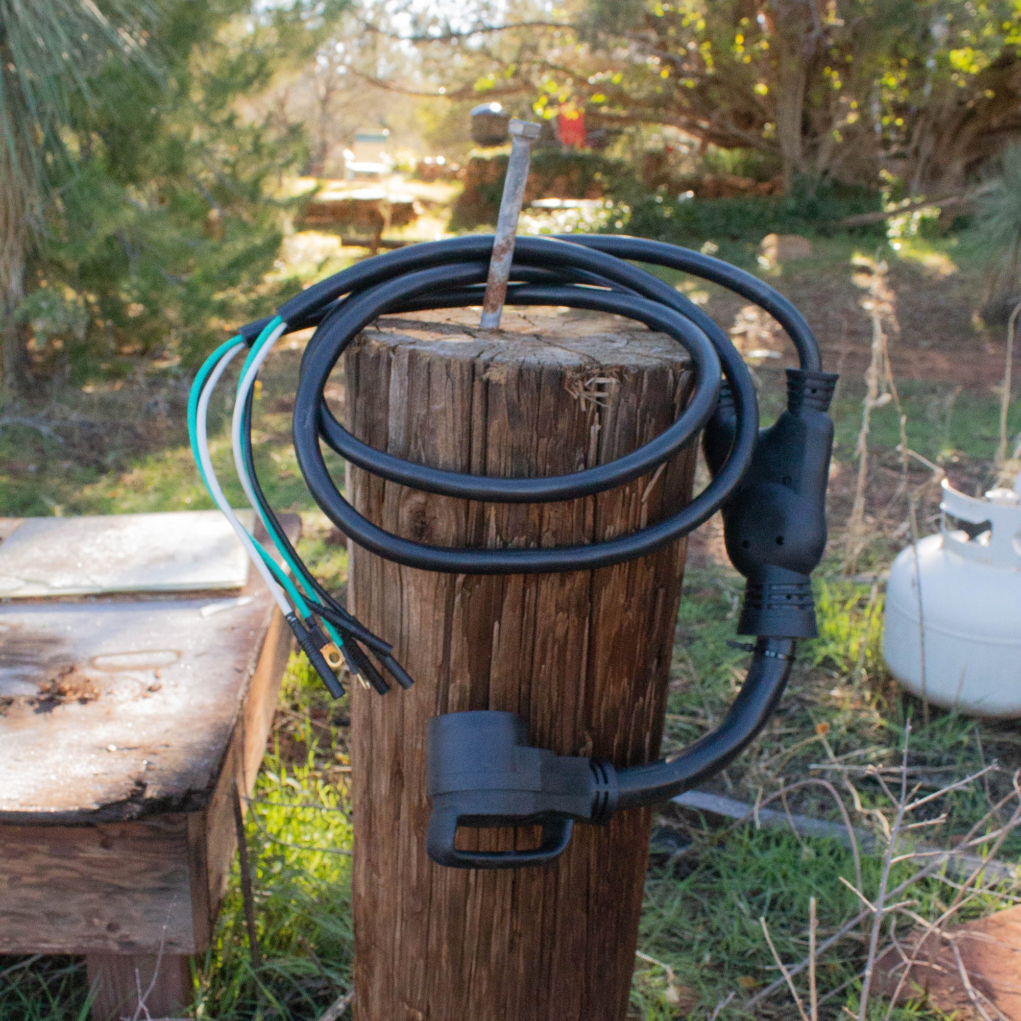 50A Parallel Cord Kit - Heavy Duty Extension Cord for RVs, Campers & Outdoor Power - Perfect for Camping, Tailgating & Off-Grid Power Needs
