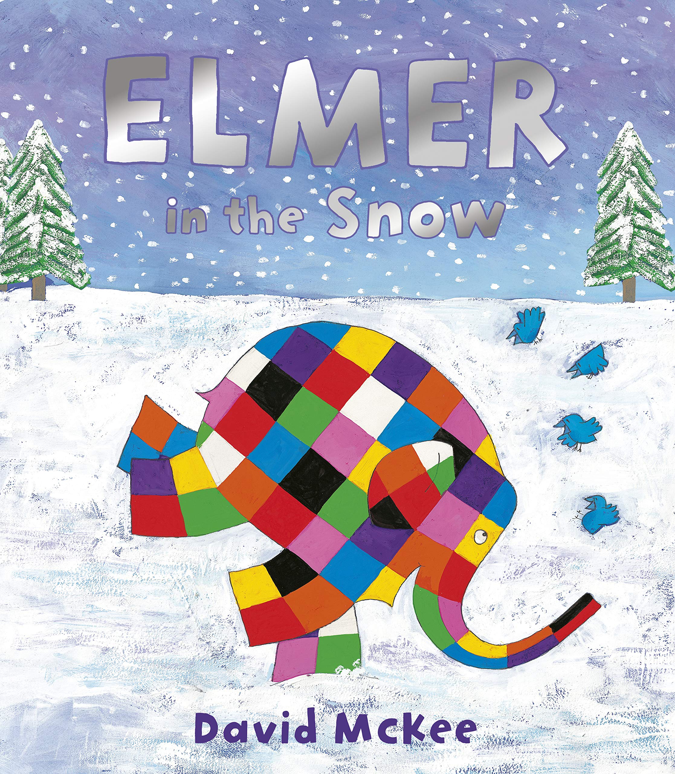Elmer in the Snow - Colorful Elephant Children's Picture Book | Perfect for Winter Storytime & Early Reading