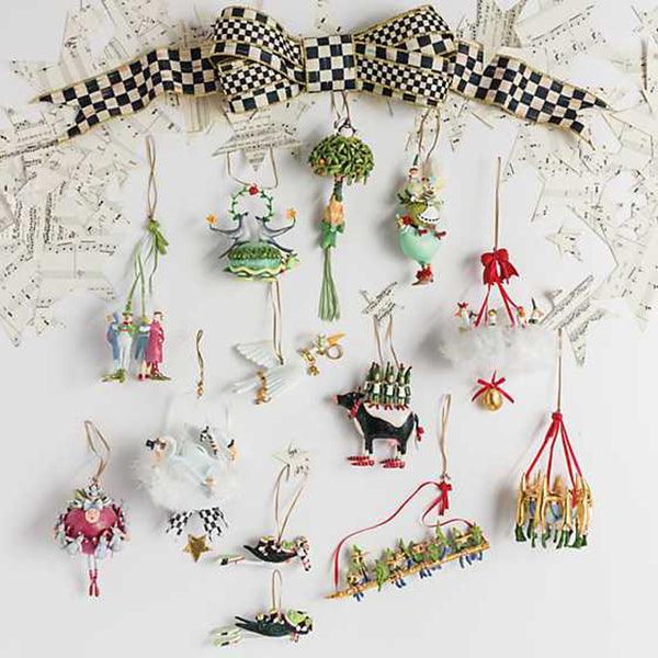 12 Days of Christmas 11 Ladies Dancing Ornament - Handcrafted Holiday Decor by Patience Brewster - Perfect for Christmas Tree, Gift Exchange & Festive Home Decor