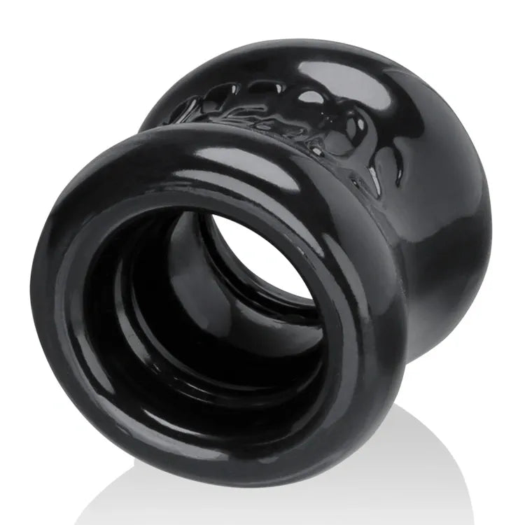 Oxballs Squeeze Ball Stretcher - Black Silicone Testicle Weight for Men | Enhance Pleasure & Stamina During Intimacy & Workouts
