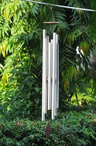 Large Fibonacci Wind Chime for Sound Healing & Meditation | Outdoor Garden Decor & Zen Relaxation | Perfect for Yoga Studios, Patios & Spiritual Spaces