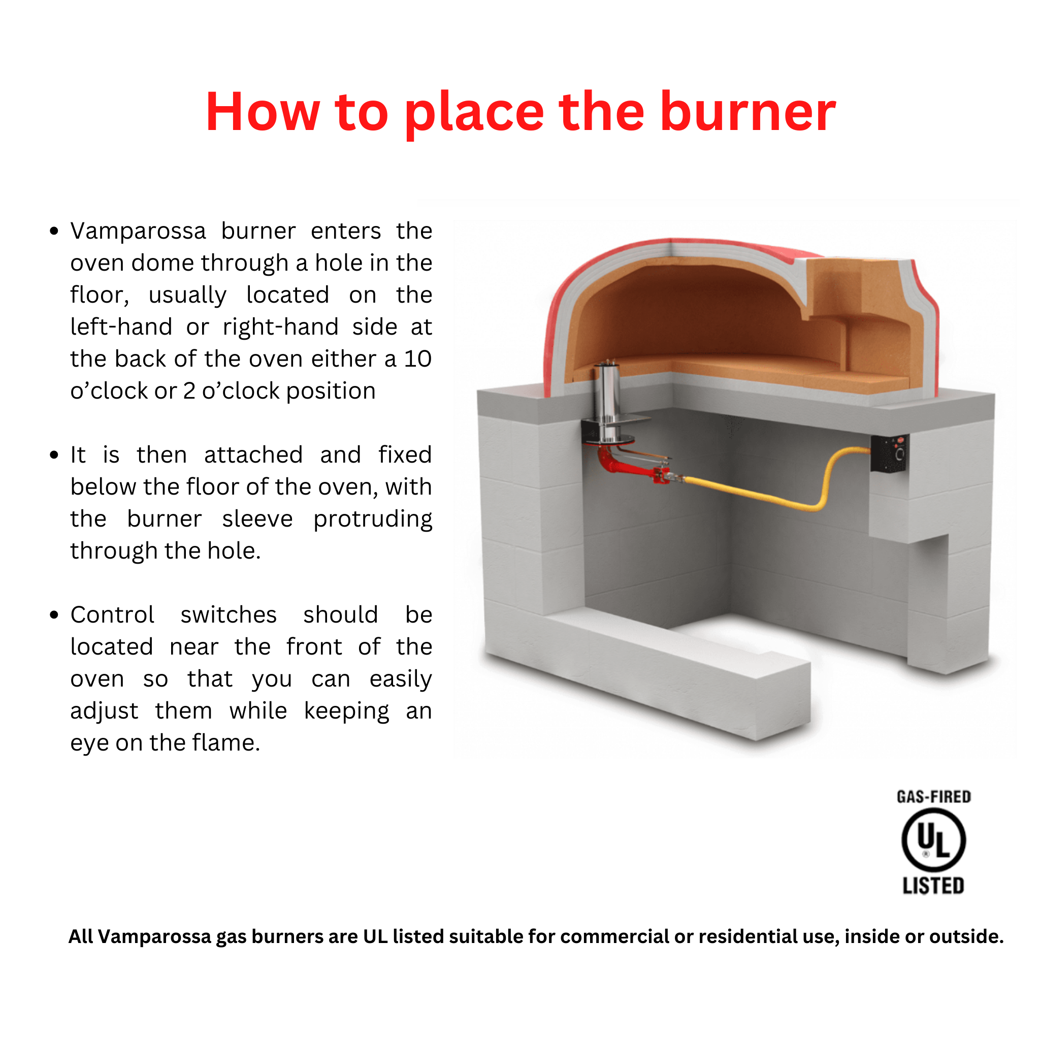 Vamparossa M1 Natural Gas Stove - High Efficiency Gas Burner for Home & Outdoor Cooking | Perfect for Camping, RV Trips & Backyard BBQs
