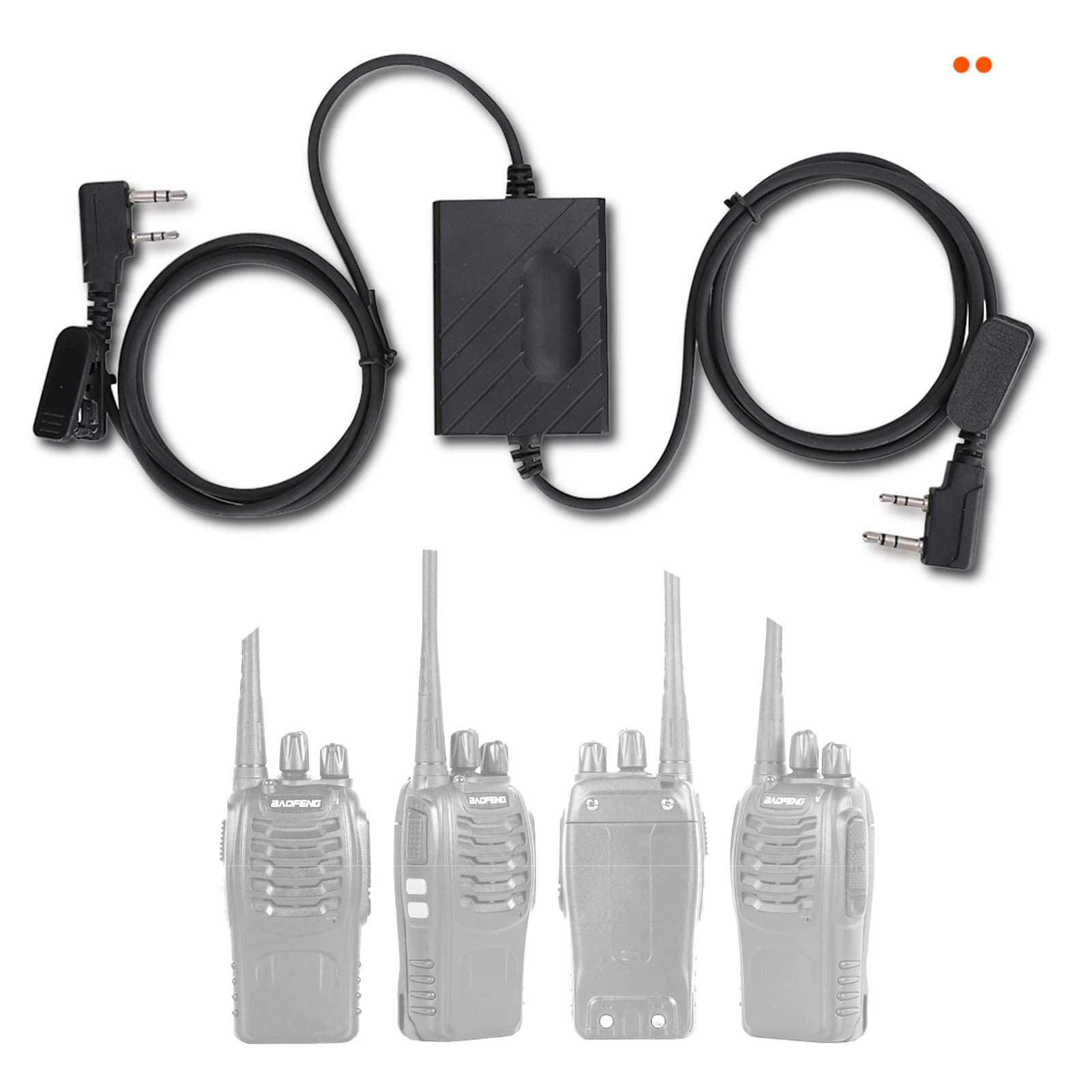 UV-5R DM-5R GT-3TP Walkie Talkie Repeater Box - Two Way Radio Signal Booster with Audio Trigger Mode for Enhanced Communication in Outdoor Adventures, Construction Sites & Emergency Situations