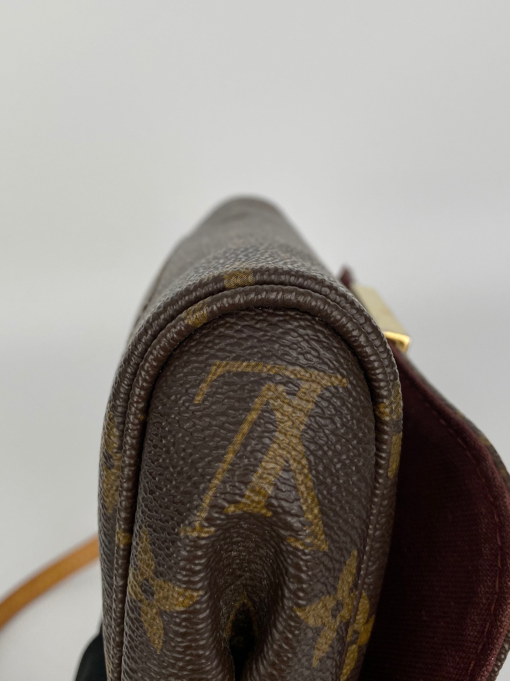 Authentic Louis Vuitton Favourite PM Crossbody Bag - Luxury Monogram Canvas Handbag for Women | Perfect for Date Night, Shopping & Travel Accessories
