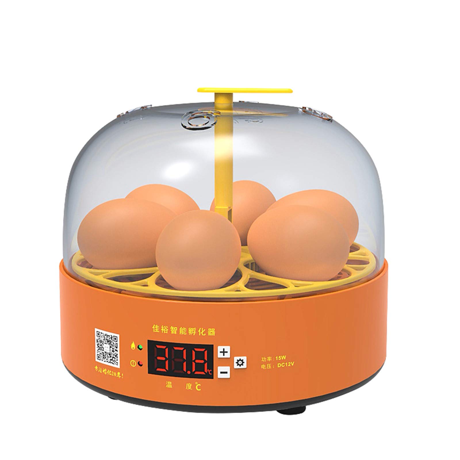 Digital Egg Incubator with Temperature Control - Manual & Automatic Hatching Machine for Chicken, Duck, Quail Eggs - Perfect for Poultry Farming, Home Hatchery, and Educational Projects