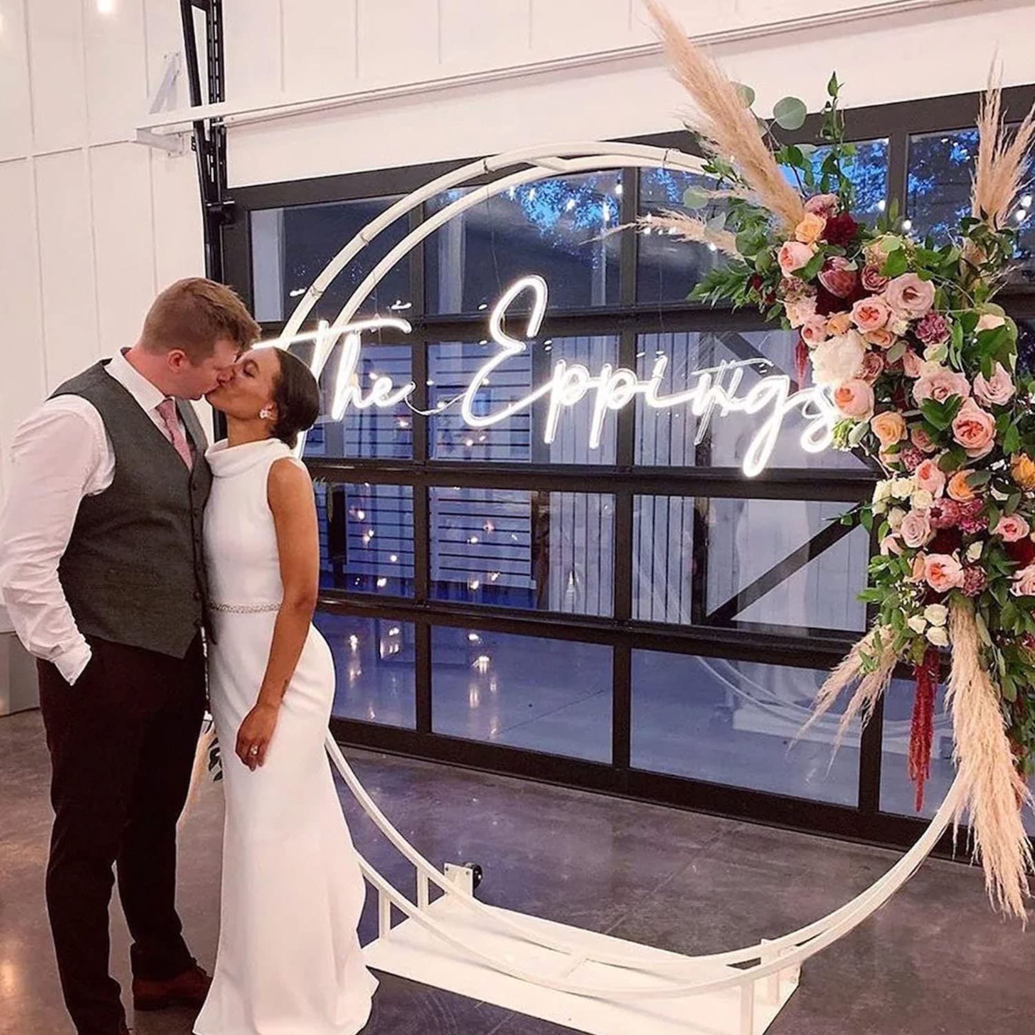 Custom LED Neon Sign for Wedding Backdrop, Engagement Party Decor - Personalized Neon Lights for Wall Decoration & Room Lighting | Perfect for Home Decor, Bars, Restaurants & Events