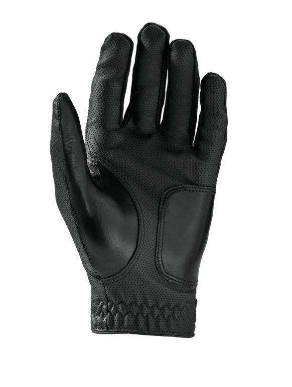 Wilson Men's Grip Plus Baseball Glove - Right Hand Black - Perfect for Baseball Training & Games