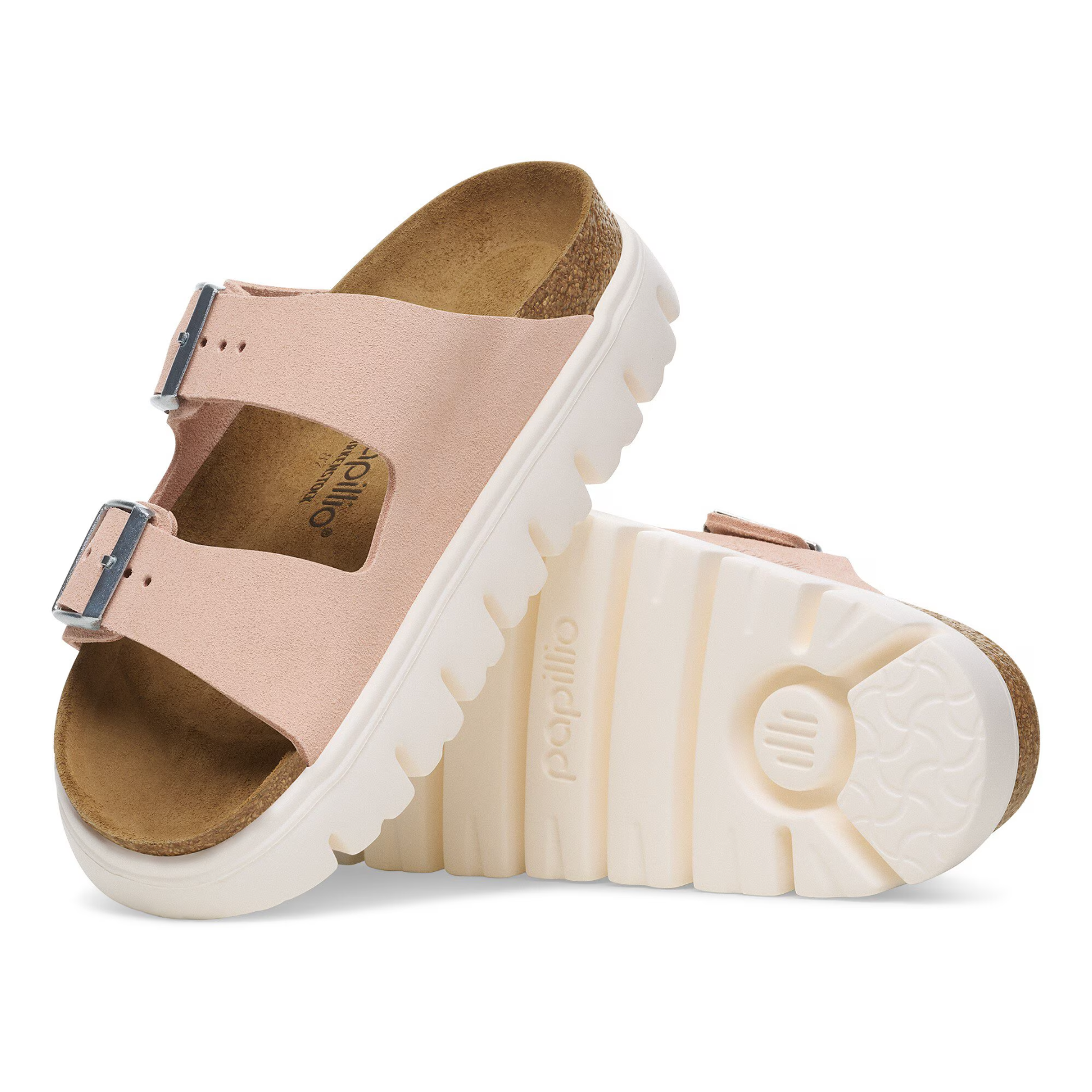 Birkenstock Arizona Chunky Suede Leather Sandals for Women & Men - Comfortable Orthopedic Footbed - Perfect for Casual Wear, Walking & Travel