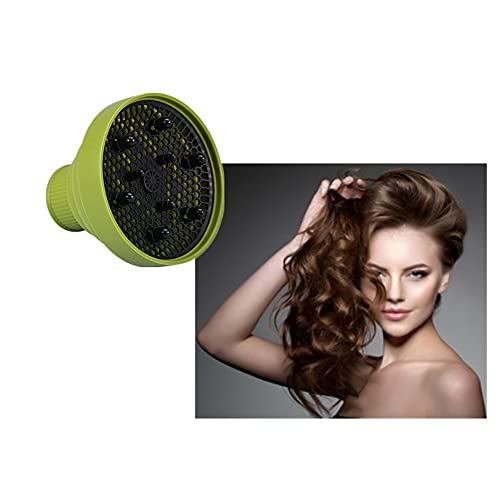Universal Hair Dryer Diffuser Attachment for Curly & Wavy Hair - Professional Foldable Lightweight Diffuser for Blow Dryers - Perfect for Salon Styling & Home Hair Care