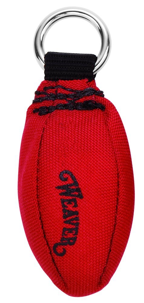 Weaver Leather Throw Weight Red, 14 OZ - Perfect for Outdoor Camping, Hiking, and Survival Gear - Durable and Portable for Backpacking Adventures
