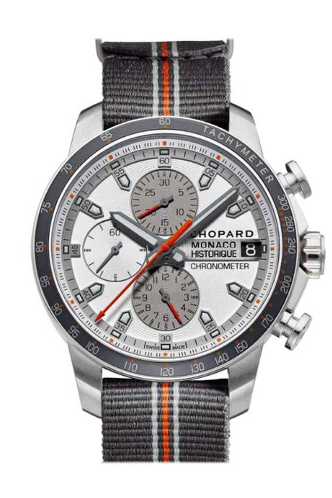 Chopard GPMH 2016 Race 44.5mm Titanium & Stainless Steel Limited Edition Automatic Men's Watch 168570-3002 - Luxury Sports Watch for Racing Enthusiasts & Collectors