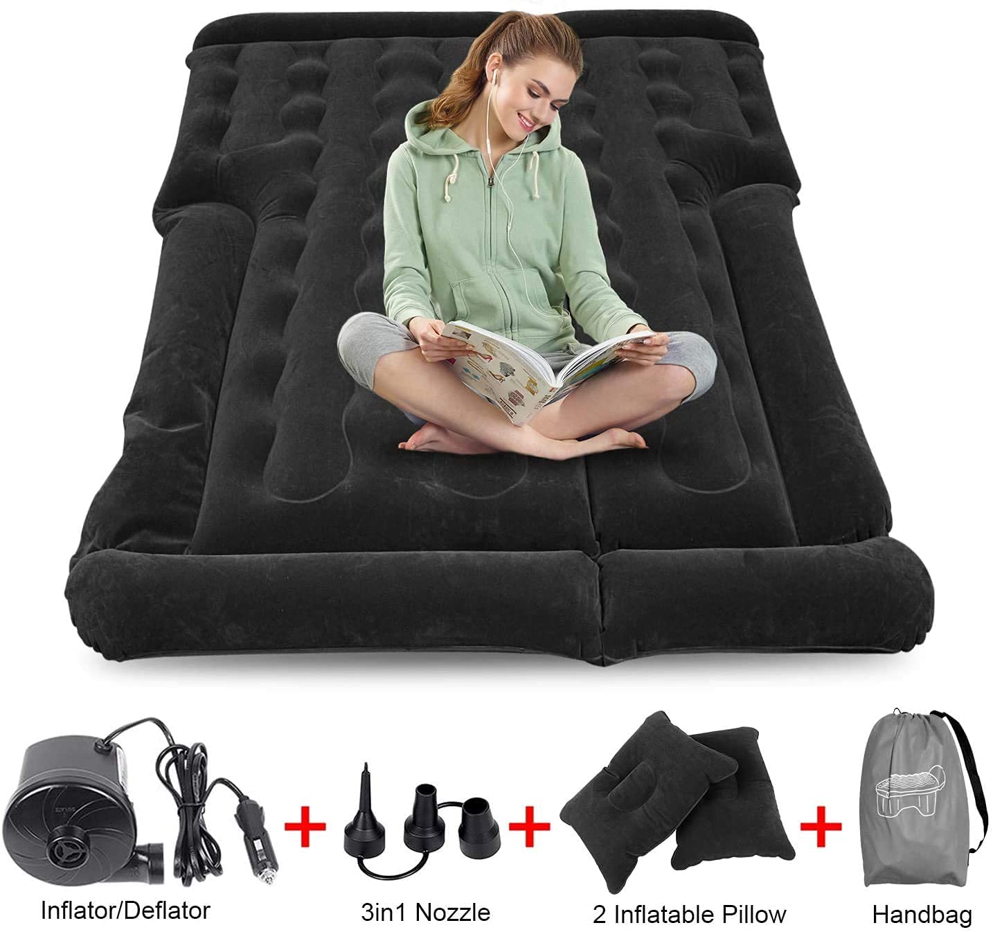 FBSPORT Inflatable Air Mattress - Queen Size 54