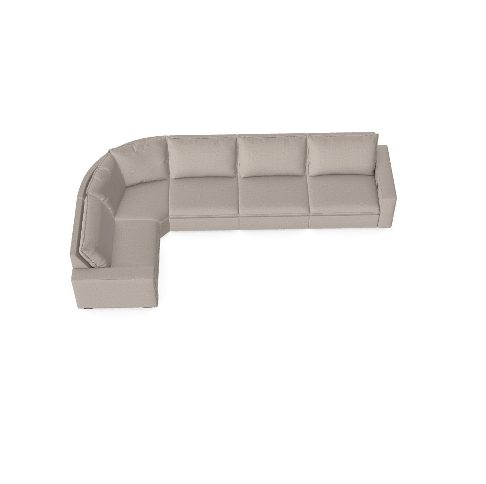 Love Story Modular Sectional Sofa - Customizable Design (Ref: M_PBHZUL) - Perfect for Living Room, Lounge & Family Gatherings