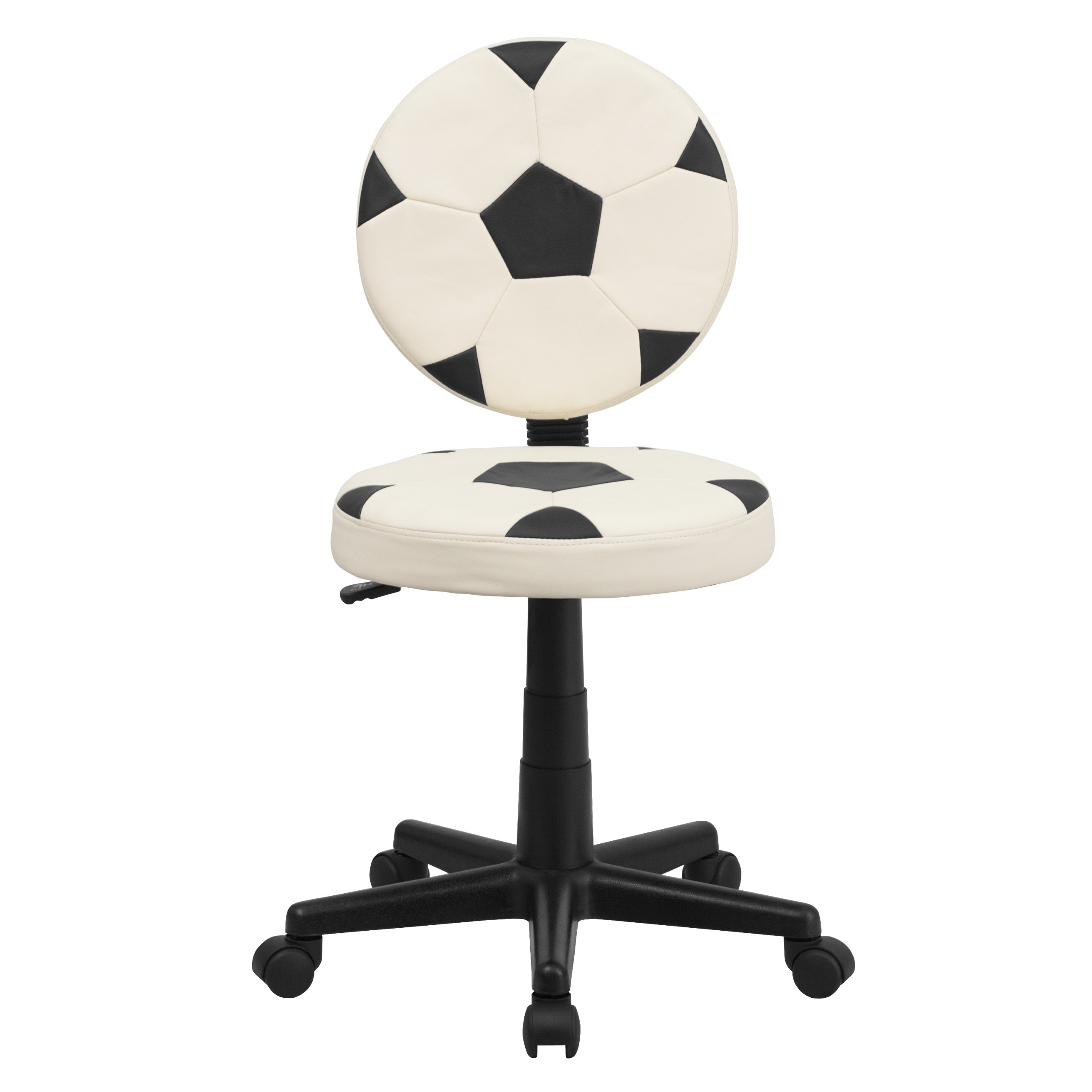 Ergonomic Swivel Soccer Ball Office Chair - Comfortable Gaming & Work Desk Chair for Home & Office Use
