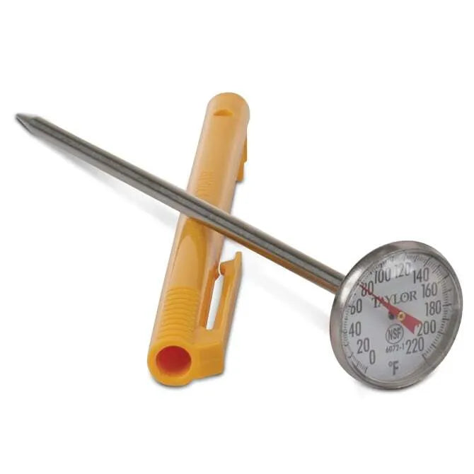 Digital Pocket Thermometer for Cooking, Grilling & BBQ - Fast & Accurate Food Temperature Gauge - Perfect for Meat, Candy & Home Use