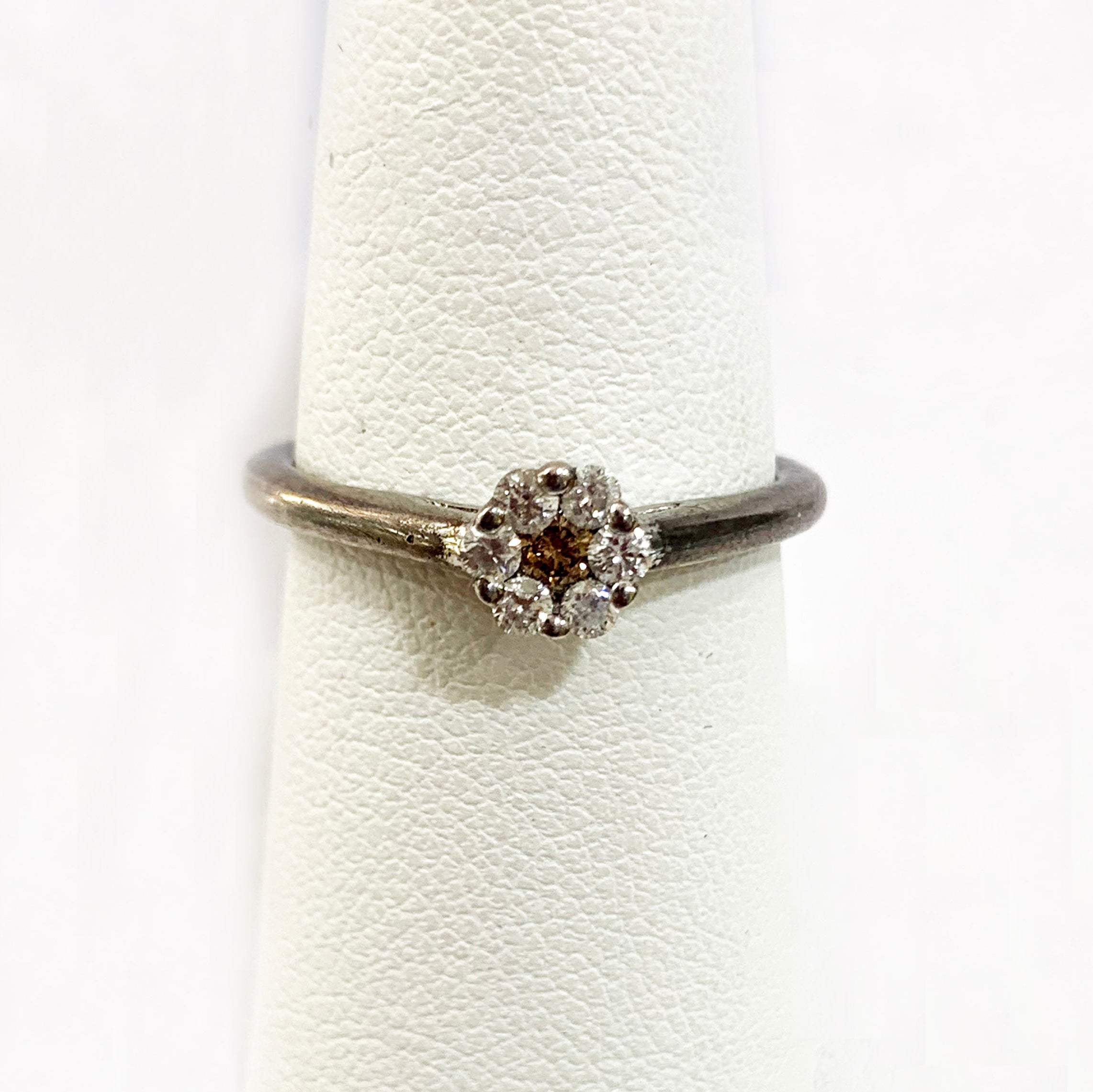 14K Rose Gold Brown Diamond Ring for Women - Elegant Solitaire Engagement & Wedding Band - Perfect for Anniversaries, Proposals & Special Occasions