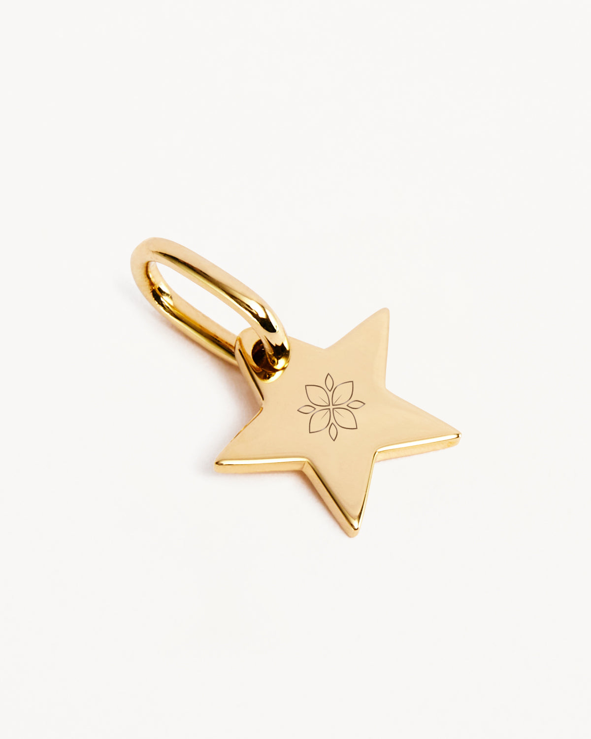 9K Solid Gold Engravable Star Pendant Necklace - Personalized Jewelry Gift for Women - Perfect for Birthdays, Anniversaries & Special Occasions