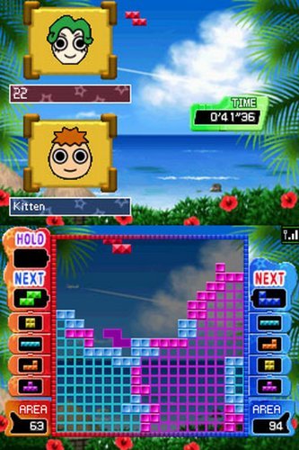 Refurbished Tetris Party Deluxe Game for Nintendo DS - Classic Puzzle Game for Family Fun & Travel Entertainment