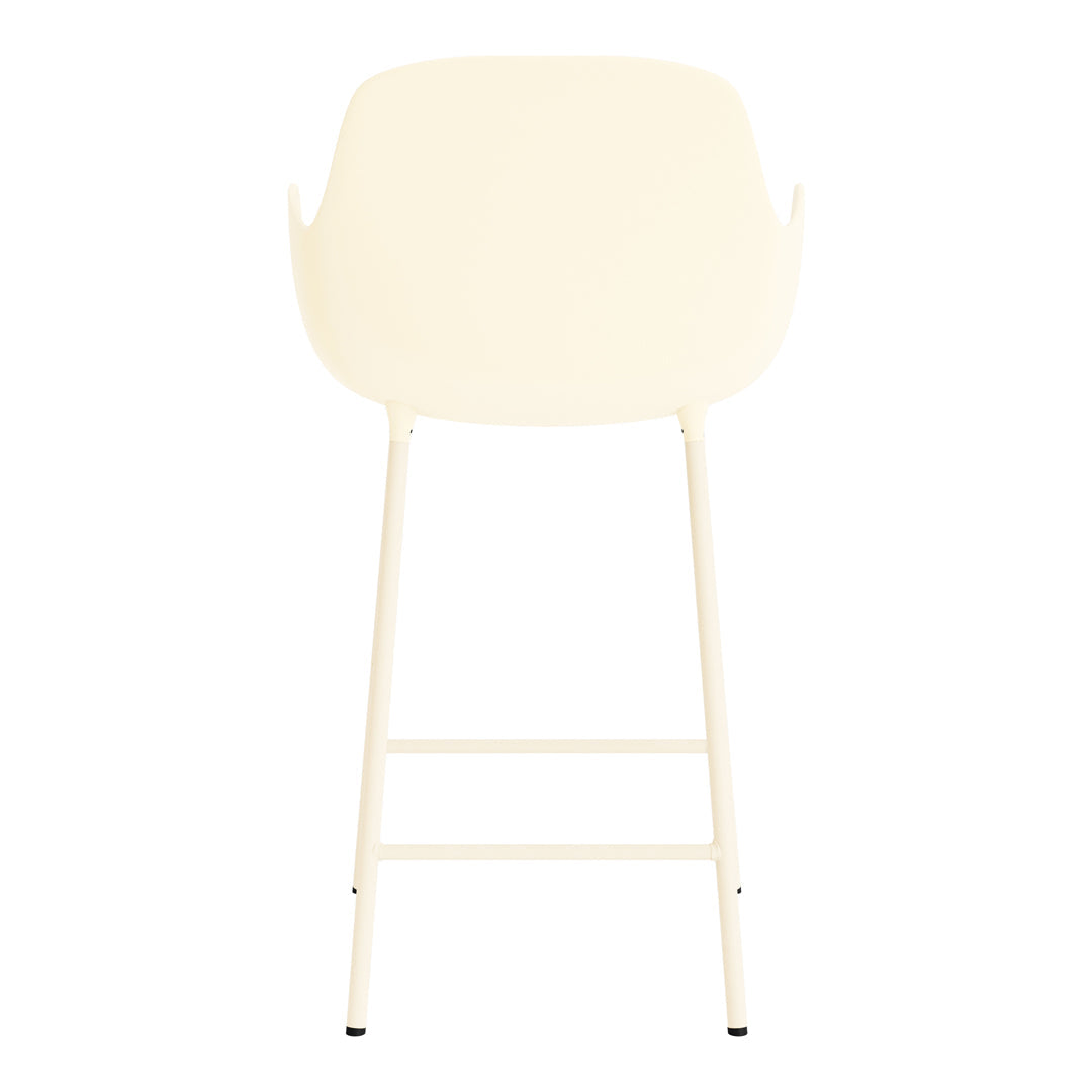 Modern Form Bar Armchair - Stylish and Comfortable Bar Stool for Kitchen, Dining, and Lounge Areas - Perfect for Home, Cafe, and Restaurant Use