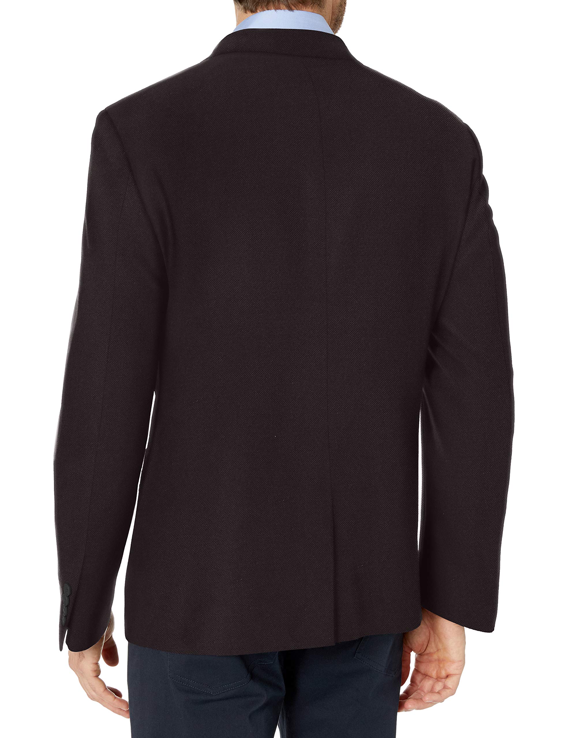 DKNY Men's Slim Fit Soft Blazer Jacket - Lightweight Stretch Fabric for Business Casual & Office Wear