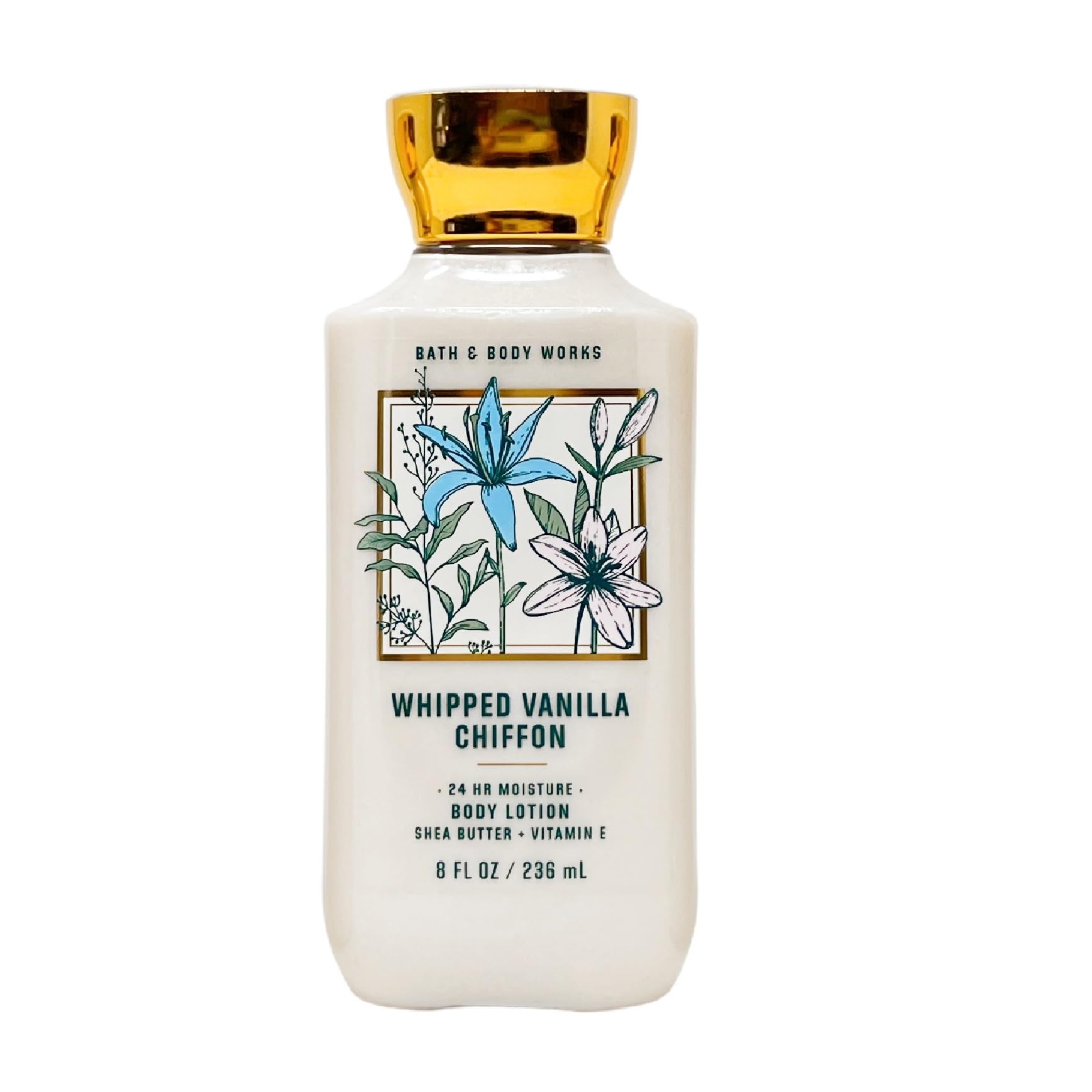 Bath & Body Works Whipped Vanilla Chiffon 4-Piece Gift Set - 2 Shower Gels & 2 Body Lotions with Lavender Dream Bar Soap | Moisturizing Bath Essentials for Women | Perfect for Self-Care, Spa Days & Gifts