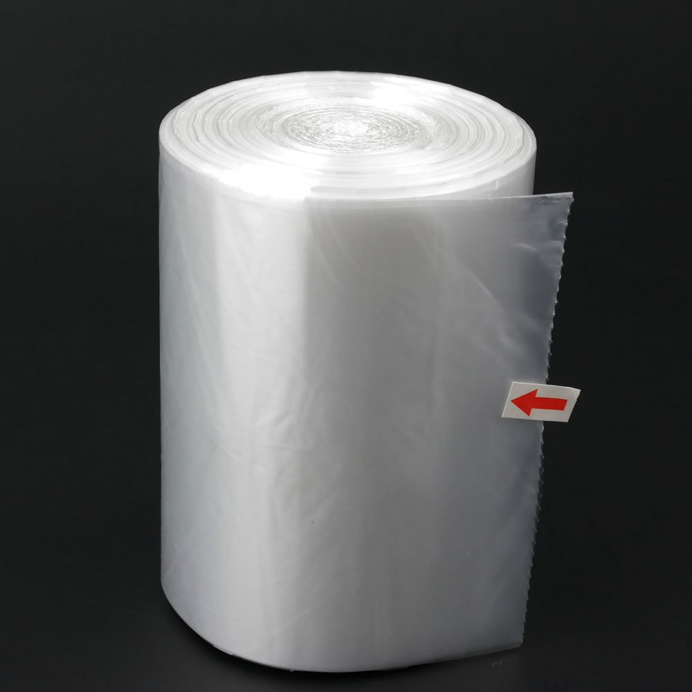 3 Gallon Clear Trash Bags - 110 Count, Heavy Duty Clear Garbage Bags for Waste Baskets, Office, Kitchen & Bathroom Use