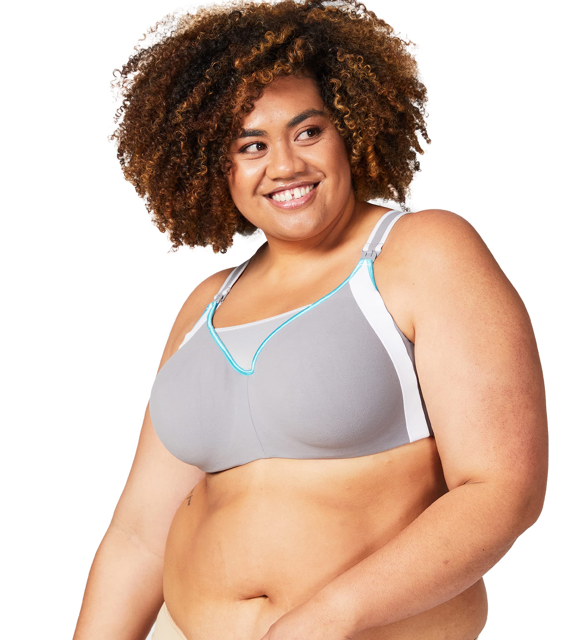 Cake Maternity Zest Nursing Sports Bra - Comfortable Breastfeeding & Maternity Sports Bra for Active Moms - Perfect for Yoga, Gym & Everyday Wear